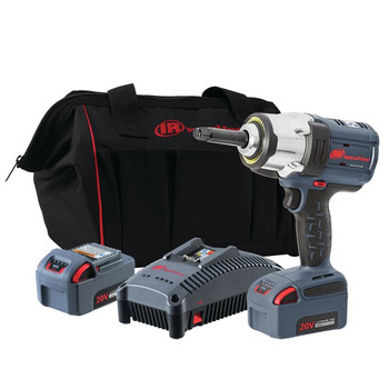POWER TOOLS | Ingersoll Rand Brushless Lithium-Ion 1/2 in. Cordless High-Torque Impact Wrench Kit (5 Ah) - IRTW7252-K22