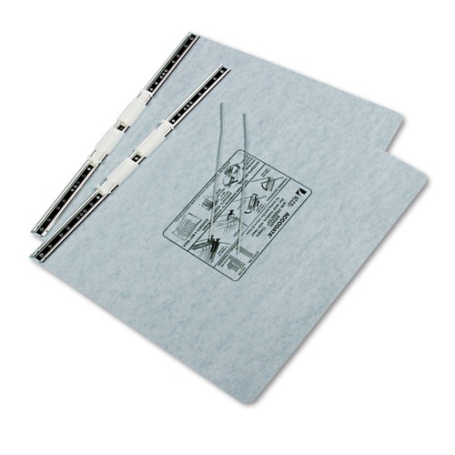 July Member-Exclusive Offer Save 10% off on One Item | ACCO A7054074A PRESSTEX 14.88 in. x 11 in. 6 in. Capacity 2 Posts Post Binders with Storage Hooks - Light Gray image number 0