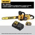 Chainsaws | Dewalt DCCS672X1 60V MAX Brushless Lithium-Ion 18 in. Cordless Chainsaw with 2 Batteries Bundle (9 Ah) image number 1