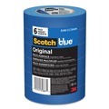  | 3M 2090-24EP6 0.94 in. x 60 yds. 3 in. Core Original Multi-Surface Painter's Tape - Blue (6/Pack) image number 0