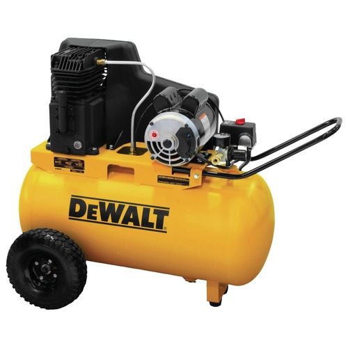 Portable Air Compressors | Dewalt DXCMPA1982054 1.9 HP 20 Gallon Portable Horizontal Wheelbarrow Corded Air Compressor image number 0