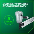 Air Framing Nailers | Metabo HPT NR90AES1M 21-Degree 3-1/2 in. Plastic Collated Framing Nailer image number 12