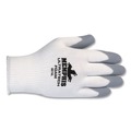 Work Gloves | MCR Safety 9674XL Ultra Tech Foam Seamless Nylon Knit Gloves - X-Large, White/Gray (1 Dozen) image number 2