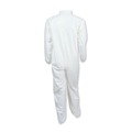 Safety Equipment | Ansell 44314 A40 Elastic Wrists/Ankles Coveralls - X-Large, White (25/Carton) image number 2