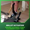 Air Flooring Nailers | Metabo HPT N5010ACM 2-in-1 Flooring Nailer and Stapler image number 5