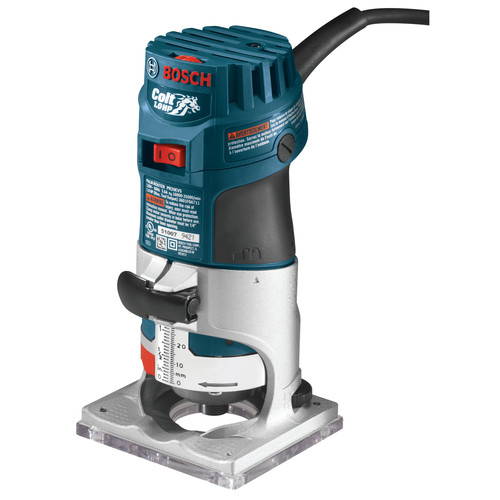 Compact Routers | Bosch PR20EVS 120V 5.6 Amp 1 HP Colt Electronic Variable-Speed Palm Router image number 0