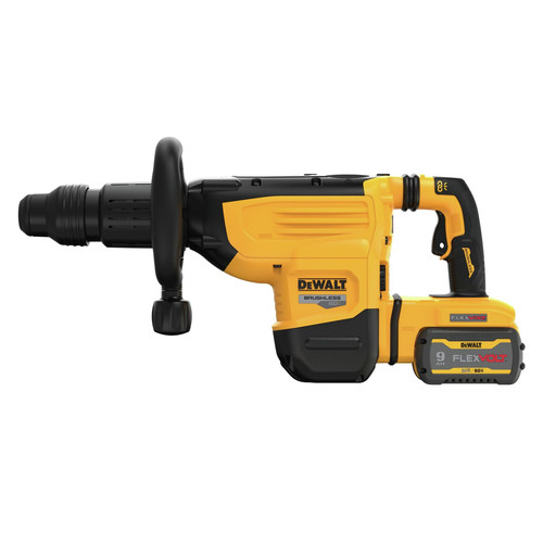 Dewalt 60V MAX Brushless Lithium Ion 22 lbs. Cordless SDS MAX Chipping Hammer Kit 9 Ah DCH892X1