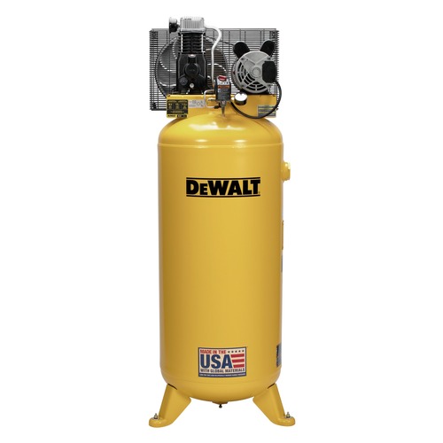 Save 10% off one item | Dewalt DXCM602.COM 3.7 HP 60 Gallon 175 Max PSI 13.4 SCFM @ 40 PSI 11.5 SCFM @ 90 PSI Oil-Lube Electric Stationary Vertical Air Compressor image number 0