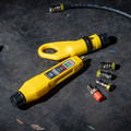 Electronics | Klein Tools VDV002-820 9-Piece Coax Push-On Connector Installation and Test Kit image number 4