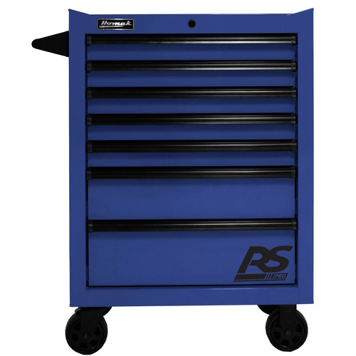 Cabinets | Homak BL04027770 RS Pro 27 in. 7-Drawer Roller Cabinet - Blue image number 0
