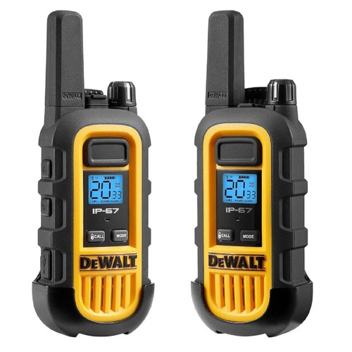 DXFRS300 Heavy-Duty Walkie Talkies, 1 W, 22 Channels