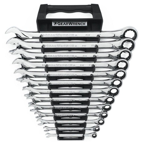 Combination Wrenches | GearWrench 85199 13-Piece 72-Tooth 12-Point XL Ratcheting Combination SAE Wrench Set image number 0