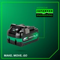 Clearance Center | Metabo HPT 380083M BSL36A18X 18V/36V MultiVolt 2.5 Ah/5 Ah Lithium-Ion Water and Impact-Resistant Battery image number 8