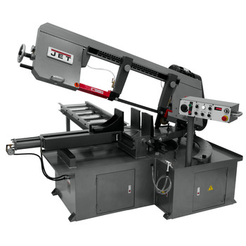 STATIONARY BAND SAWS | JET MBS-1323EVS-H 230V 3 HP Dual Miter Horizontal Bandsaw