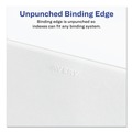 July Member-Exclusive Offer Save 10% off on One Item | Avery 01400 11 in. x 8.5 in. 26-Tab A to Z Avery Style Preprinted Legal Exhibit Side Tab Index Dividers - White (1-Set) image number 5