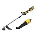 Outdoor Power Combo Kits | Dewalt DCST972X1DWOAS7BL-BNDL 60V MAX Brushless Lithium-Ion 17 in. Cordless String Trimmer Kit (9 Ah) and Universal Blower Attachment Bundle image number 0