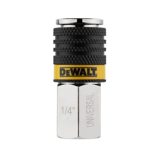 Air Chisels | Dewalt DXCM036-0239 1/4 in. FNPT x 1/4 in. Body Female Universal Coupler image number 0
