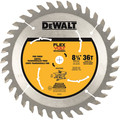 Table Saw Blades | Dewalt DWAFV3836 8-1/4 in. 36T Table Saw Blade image number 0