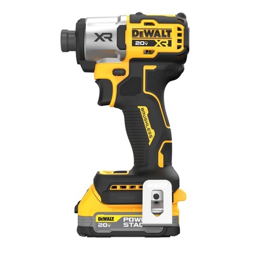 Dewalt 20V MAX XR Brushless 1 4 in. Cordless 3 Speed Impact Driver Kit DCF845D1E1