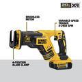 Reciprocating Saws | Dewalt DCS367P1 20V MAX XR 5.0 Ah Cordless Lithium-Ion Brushless Compact Reciprocating Saw image number 8