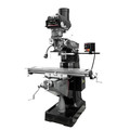 Milling Machines | JET JT9-894153 ETM-949 Mill with 2-Axis Newall DP700 DRO and X-Axis JET Powerfeed and USA Made Air Draw Bar image number 0