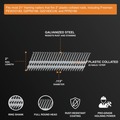 Nails | Freeman FR-113-238GRS (2000-Piece) 2-3/8 in. x 0.113 in. Galvanized Ring Shank Framing Nails image number 6