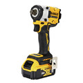 Impact Wrenches | Dewalt DCF921P2 ATOMIC 20V MAX Brushless Lithium-Ion 1/2 in. Cordless Impact Wrench with Hog Ring Anvil Kit with 2 Batteries (5 Ah) image number 2