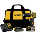 Drill Drivers | Factory Reconditioned Dewalt DCD708C2R ATOMIC 20V MAX Brushless Compact Lithium-Ion 1/2 in. Cordless Drill Driver Kit (1.5 Ah) image number 0