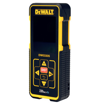 LASER DISTANCE MEASURERS | Dewalt Tool Connect 330 ft. Cordless Laser Distance Measurer Kit with AAA Batteries - DW0330SN