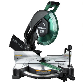MITER SAWS | Metabo HPT Dual Bevel Compound 12 in. Corded Miter Saw with Xact Cut LED Shadow Line System - C12FDHBM