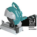 Clearance Center | Makita XWL01Z 18V X2 LXT Lithium-Ion Brushless Cordless 14 in. Cut-Off Saw (Tool Only) image number 6