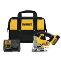 Jig Saws | Dewalt DCS331M1 20V MAX Lithium-Ion 3000 SPM Cordless Jigsaw Kit (3 Ah) image number 0