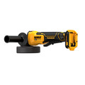 Dewalt DCG416B 20V MAX Brushless Lithium-Ion 4-1/2 in. - 5 in. Cordless Paddle Switch Angle Grinder with FLEXVOLT ADVANTAGE (Tool Only) image number 5