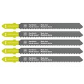 Jigsaw Blades | Fein 63503185010 (5/Pack) 3 in. 17 TPI Chrome-Vanadium T-Shank Jigsaw Blade image number 0