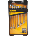 Wrenches | Dewalt DWMT72166 10 Pc Mechanics Combination Metric Wrench Set image number 2