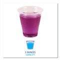 Customer Appreciation Sale - Save up to $60 off | Boardwalk BWKTRANSCUP3PK 3 oz. Polypropylene Plastic Cold Cups - Translucent (125/Pack) image number 3