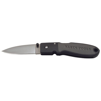 KNIVES | Klein Tools 44003 2-3/4 in. Lightweight Drop Point Blade Lockback Knife with Nylon Resin Handle