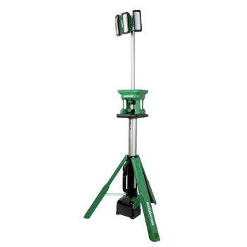 WORK LIGHTS | Metabo HPT 18V MultiVolt 4000 Lumen LED Lithium-Ion Cordless Tripod Site Light (Tool Only) - UB18DGQ4M