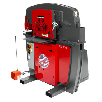 METALWORKING TOOLS | Edwards 230V 3-Phase 100 Ton JAWS Ironworker with Hydraulic Accessory Pack - ED9-IW100-3P230-A