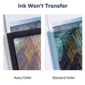 July Member-Exclusive Offer Save 10% off on One Item | Avery 15766 3 Rings 0.5 in. Capacity Flexi-View 11 in. x 8.5 in. Binder with Round Rings - Navy Blue image number 6