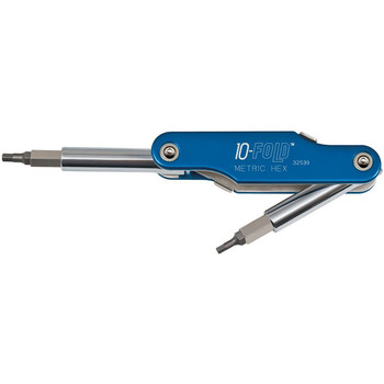 SCREWDRIVERS | Klein Tools 32539 10-Fold Metric Hex Screwdriver/Nut Driver