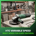 Angle Grinders | Metabo HPT 646563420 120V 13.5 Amp WEV 15-150 HT 6 in. Corded Angle Grinder image number 7