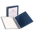 July Member-Exclusive Offer Save 10% off on One Item | Avery 15766 3 Rings 0.5 in. Capacity Flexi-View 11 in. x 8.5 in. Binder with Round Rings - Navy Blue image number 1