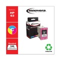 Primed for Savings Sale! | Factory Reconditioned Innovera IVR63TRI 165 Page-Yield Remanufactured Ink Replacement for 63 (F6U61AN) - Tri-Color image number 1