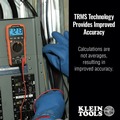 Multimeters | Klein Tools MM420 600V TRMS Auto-Ranging Digital Multimeter image number 13