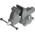Vises | Wilton WL9-28827 C-2 Combination Pipe and Bench 5 in. Jaw Round Channel Vise with Swivel Base image number 1
