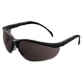 Eye Protection | MCR Safety KD112 Klondike Safety Glasses - Matte Black Frame Gray Lens (12/Box) image number 4