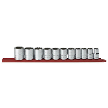 PRODUCTS | KD Tools 11-Piece 1/2 in. Drive 12 Point Standard SAE Socket Set - 80711