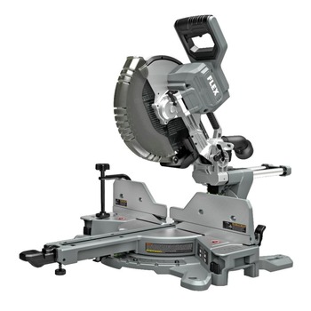 MITER SAWS | FLEX 24V Brushless Dual Bevel 12 in. Cordless Sliding Compound Miter Saw (Tool Only) - FX7141A-Z