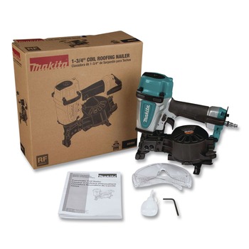 Factory Reconditioned Makita 1-3/4 in. Coil Roofing Nailer - AN454-R